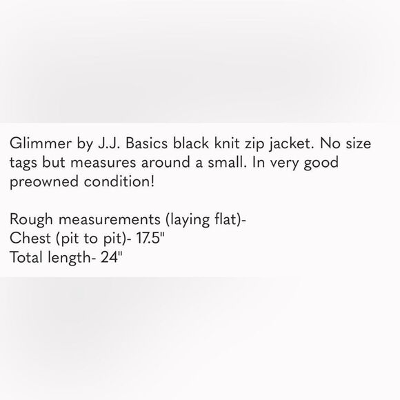 Glimmer JJ Basics Y2K late 90s knitted sweater w/ build in nylon vest GUC - Picture 7 of 7
